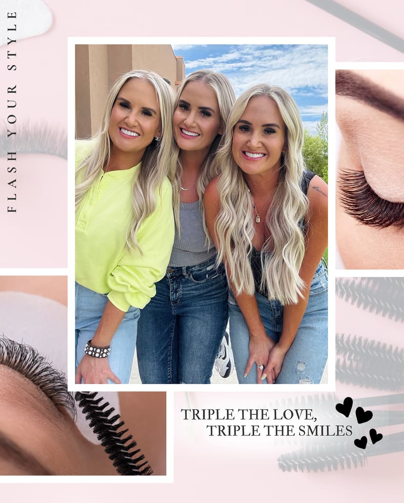 Leslie doing brows